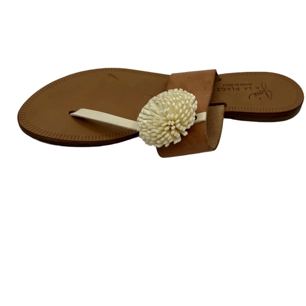 Vero Cuoio Italian Leather Sandals Size:38.5 - Picture 4 of 7